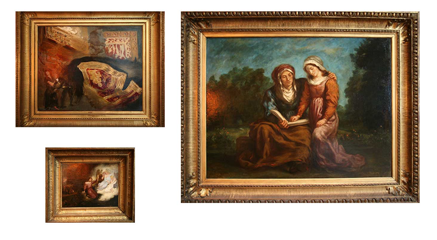 Paintings by Delacroix