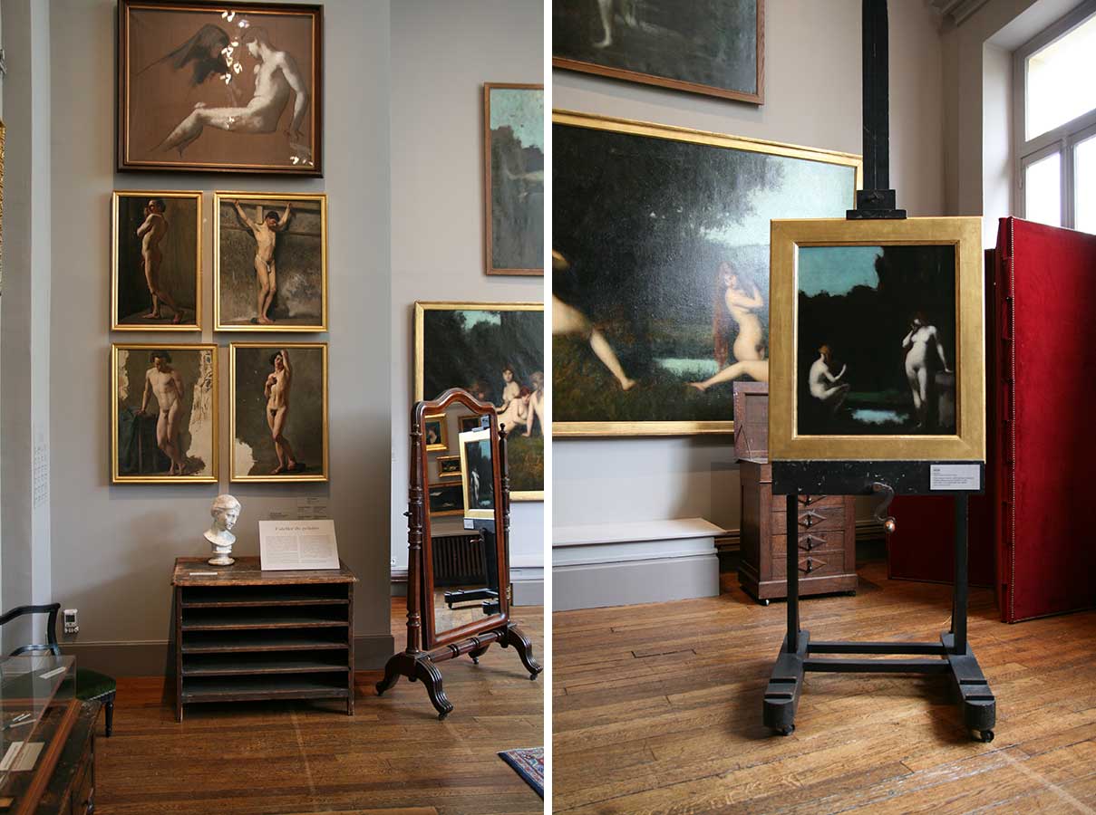 Musee Jean Jacques Henner. The Studio.