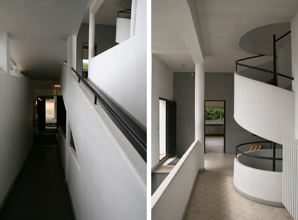 Le Corbusier Stairs Villa Savoye