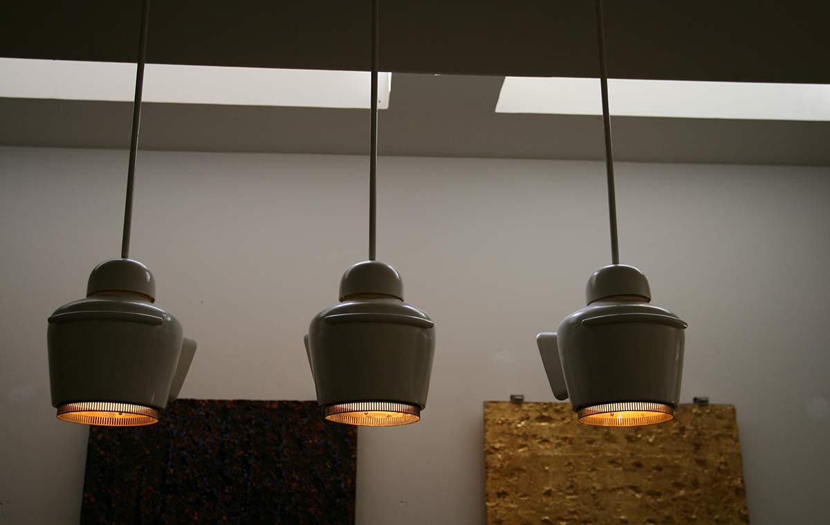 Alvar Aalto's use of lighting.