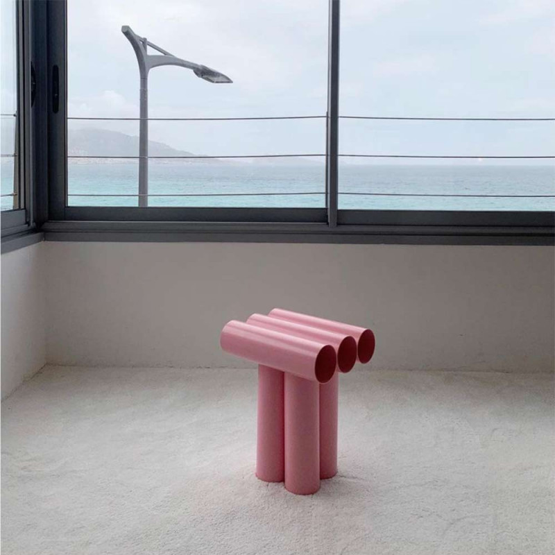 Septem Stool Axel Chay - pink