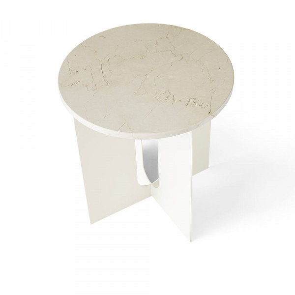ANDROGYNE MARBLE SIDE TABLE by Menu