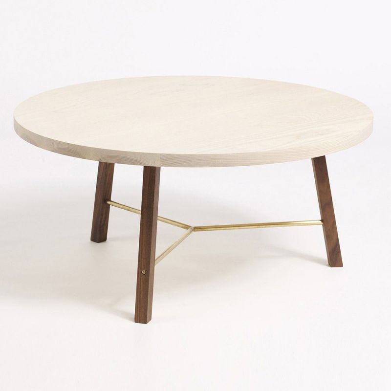 table basse bois series two fond blanc by another country