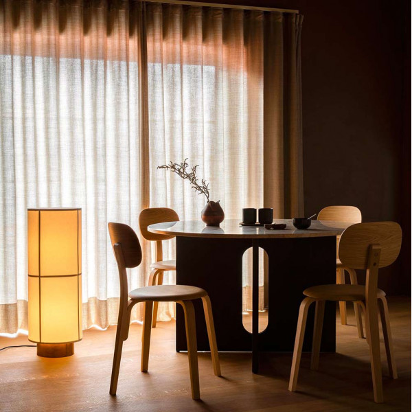HASHIRA FLOOR LIGHT by Menu in the living room