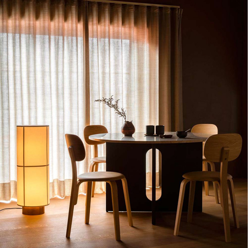 HASHIRA FLOOR LIGHT by Menu in the living room