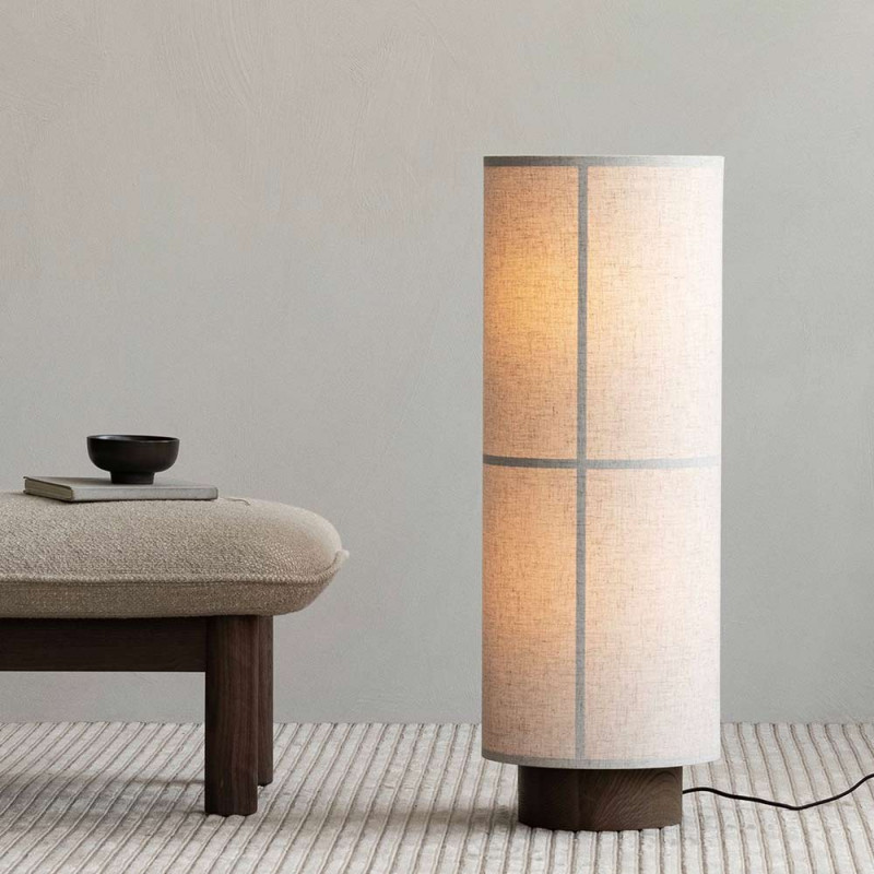 HASHIRA FLOOR LIGHT by Menu raw an wood