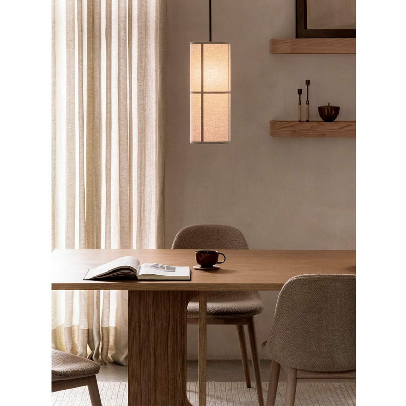 HASHIRA Pendant LIGHT by Menu raw small in the dinning room