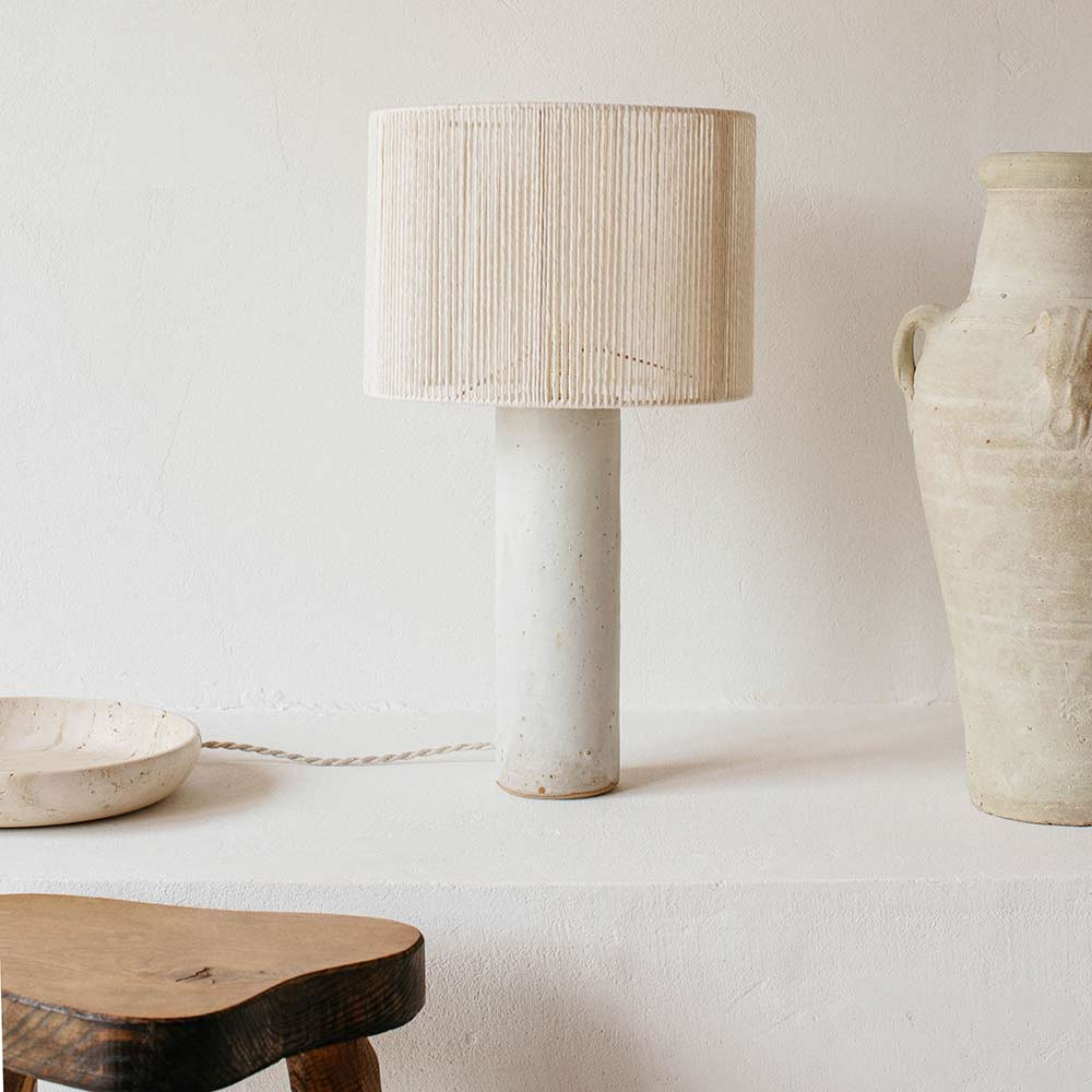 TERRE TABLE LIGHT by Gres Ceramics