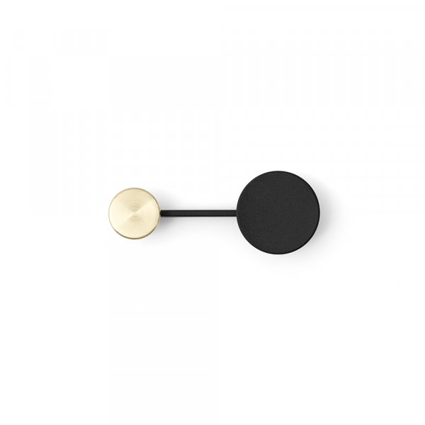 AFTEROOM COAT HANGER SMALL by Menu black and brass