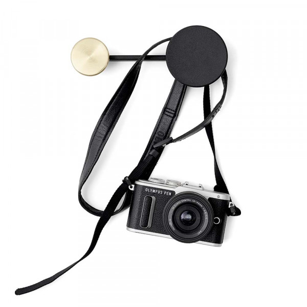 AFTEROOM COAT HANGER SMALL by Menu black and brass