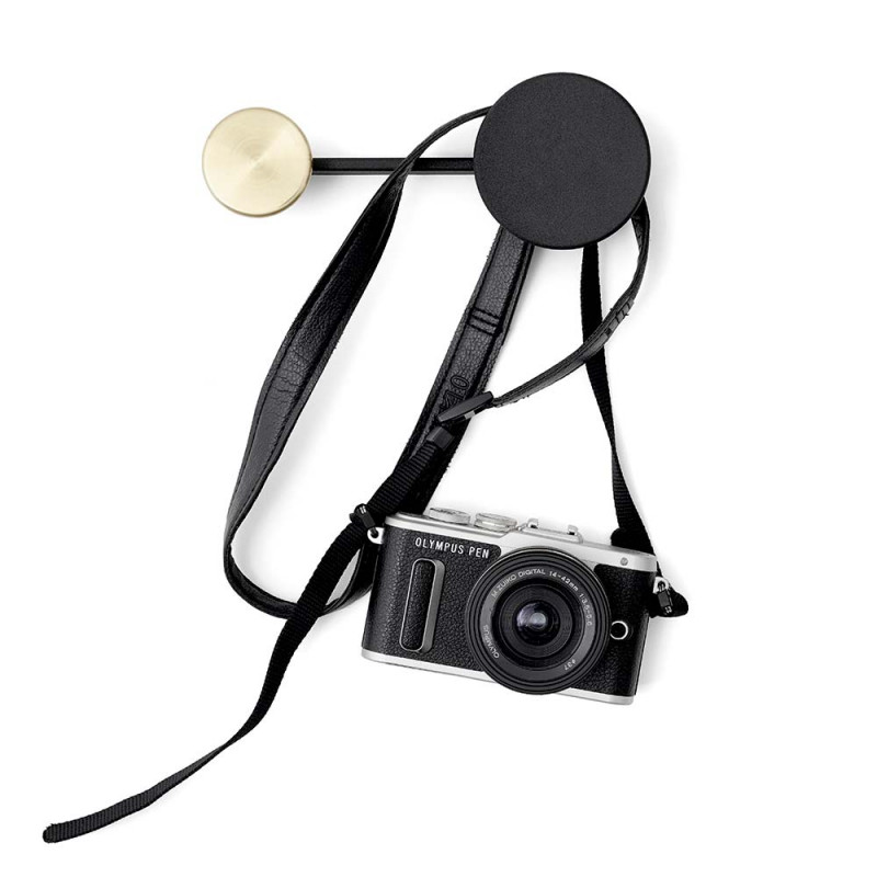 AFTEROOM COAT HANGER SMALL by Menu black and brass
