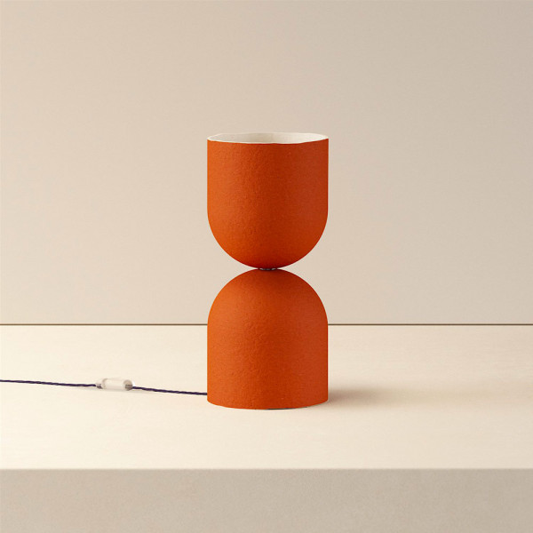 HOURGLASS TABLE LAMP by Palefire brick