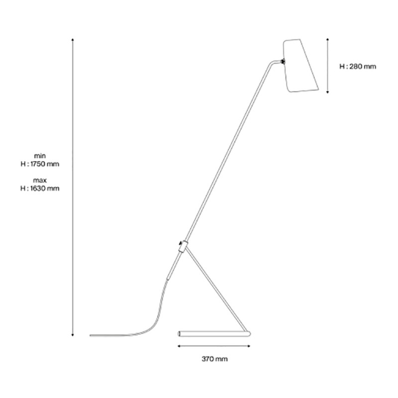 G21 FLOOR LAMP by Sammode dimensions