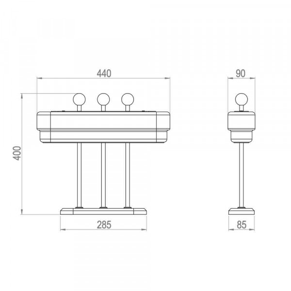 LAMPE DE TABLE SPATE by Bert Frank 12509