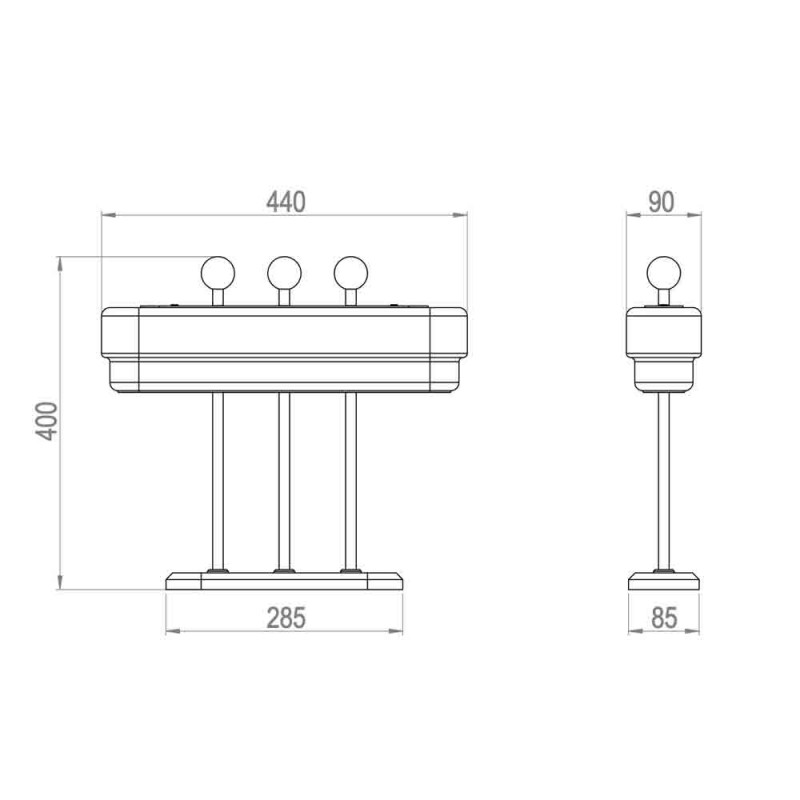 LAMPE DE TABLE SPATE by Bert Frank 12509
