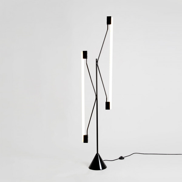 LAMPADAIRE TWO TUBES by Atelier Areti