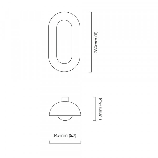 APPLIQUE CAPSULE by CTO Lighting