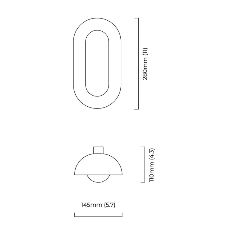 APPLIQUE CAPSULE by CTO Lighting