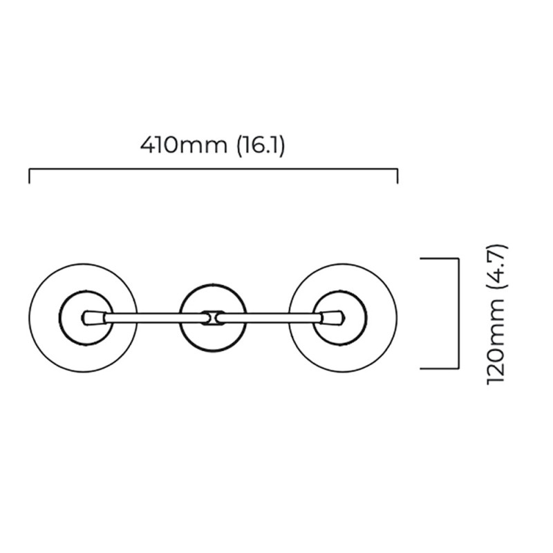LAMPE DE TABLE ARRAY TWIN by CTO Lighting