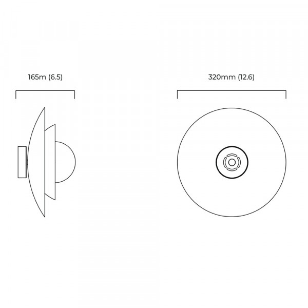 PLAFONNIER CARAPACE by CTO Lighting