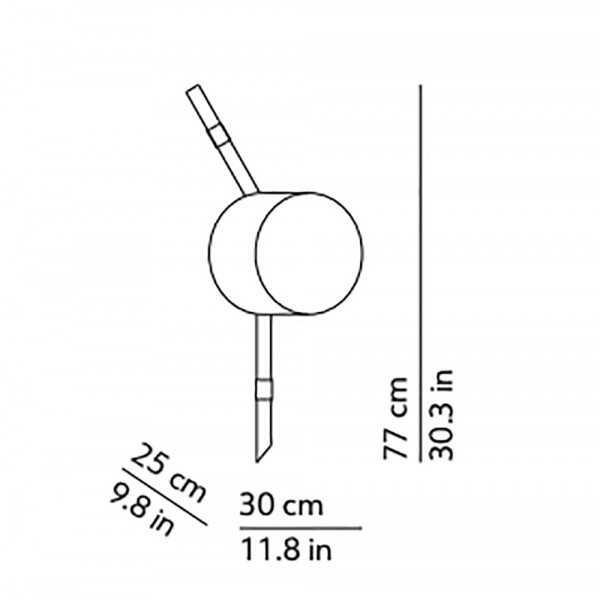 FLOED WALL LAMP by Kundalini dimensions