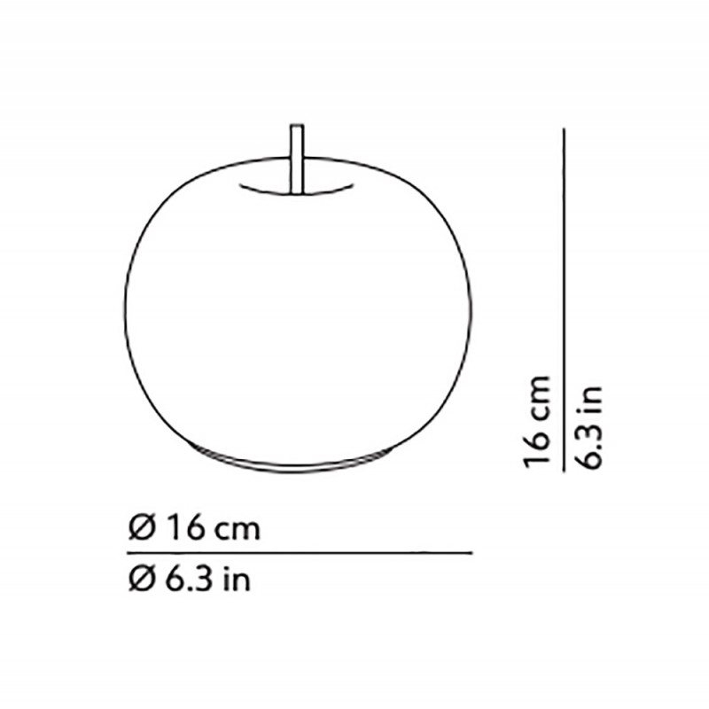 lampe de table Kushi by Kundalini