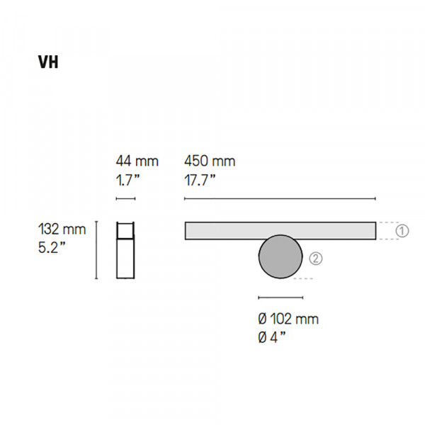 APPLIQUE CALEE V1 by CVL Luminaires