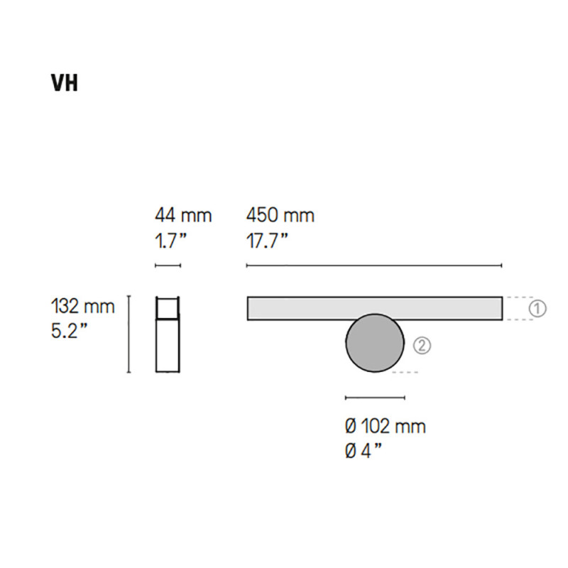APPLIQUE CALEE V1 by CVL Luminaires