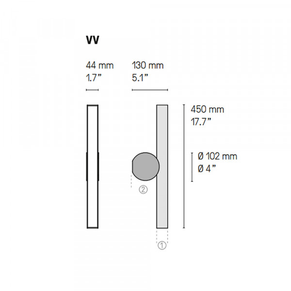 APPLIQUE CALEE V2 by CVL Luminaires