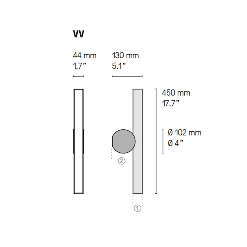 APPLIQUE CALEE V2 by CVL Luminaires