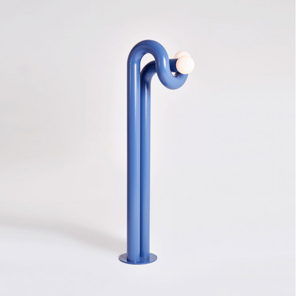 LAMPADAIRE MODULATION 2 by Axel Chay bleu