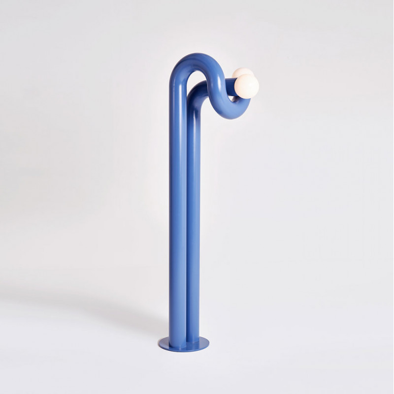 LAMPADAIRE MODULATION 2 by Axel Chay bleu