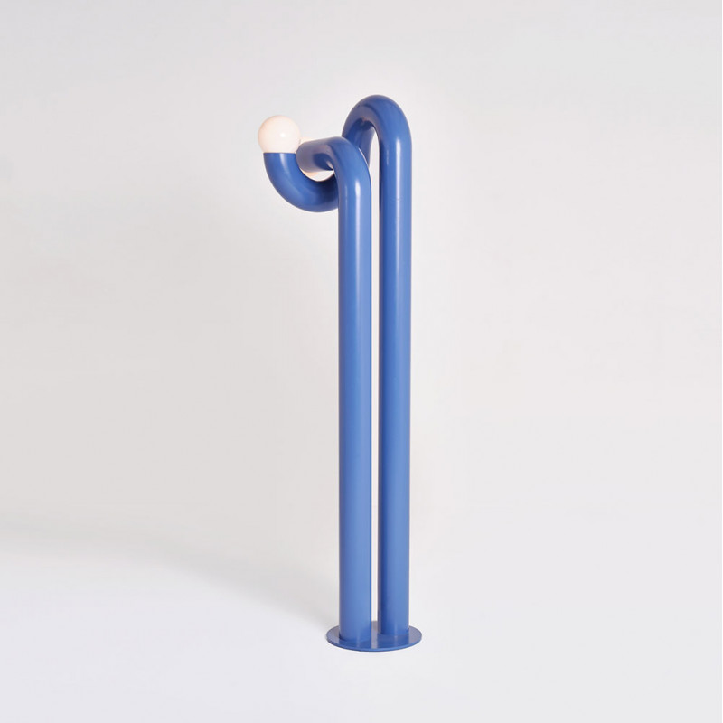 LAMPADAIRE MODULATION 2 by Axel Chay bleu