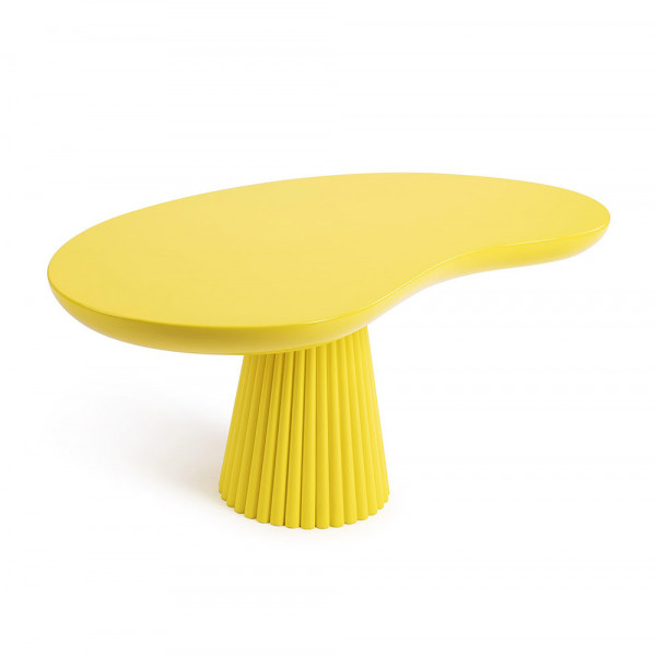 TABLE MIRA N°2 jaune by Maison Dada