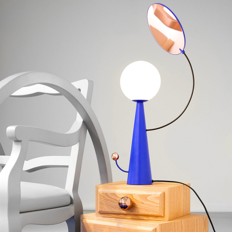 Lampe Sachi Sacha indigo Maison Dada