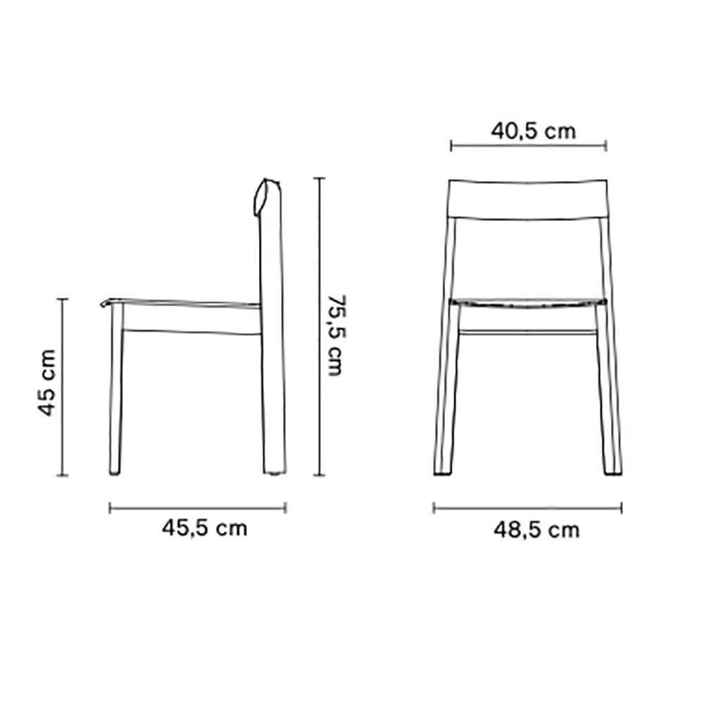 Blueprint Chair Form and Refine | Chiara Colombini