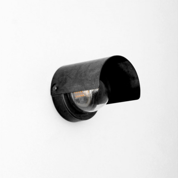 ALBA MONOCLE WALL LIGHT by Contain black