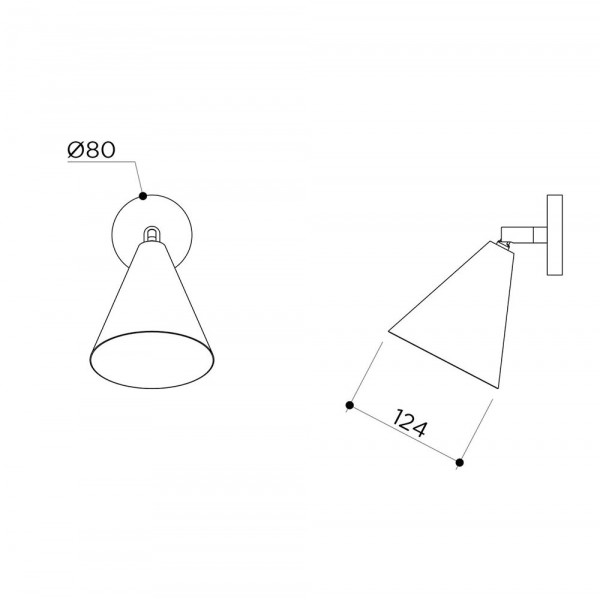 APPLIQUE CONE by Contain dimensions