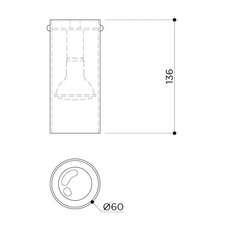 BOOK XL EMBEDDED CEILING LIGHT by Contain