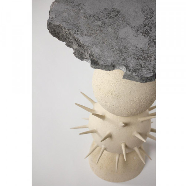 TABLE SOHO by Alan Louis plateau gris
