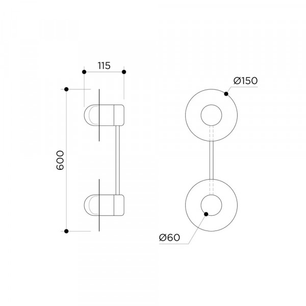 ALBA DOUBLE WALL LIGHT by Contain