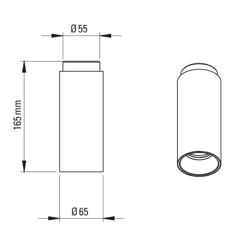 Plafonnier TOBO C65