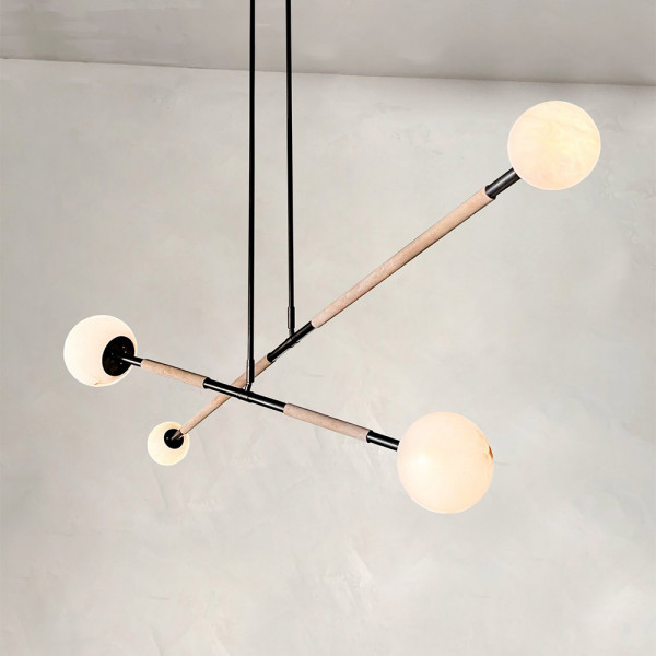 MOBILE ALABASTER CHANDELIER by Contain