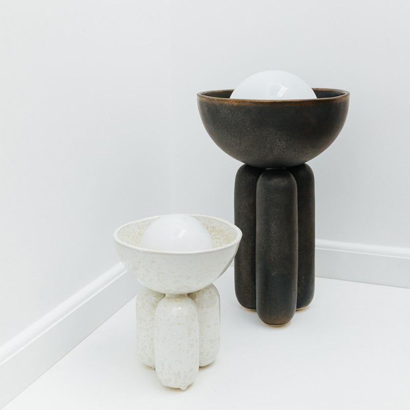 LAMPE HALF SPHERE BRILLANCE M by Lisa Allegra