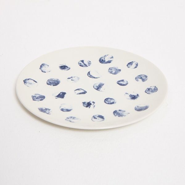 PETITE ASSIETTE INDIGO STORM by Faye Toogood pour 1882 Ltd