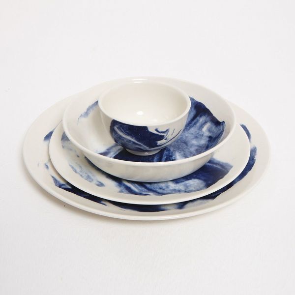 indigo storm handles cup and plates by faye toogood for 1882 ltd
