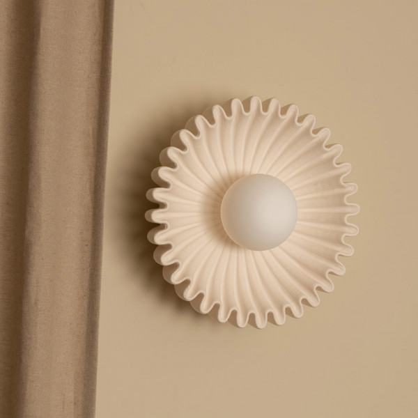 APPLIQUE OSTRO ECRU CERAMIC  by Simone & Marcel