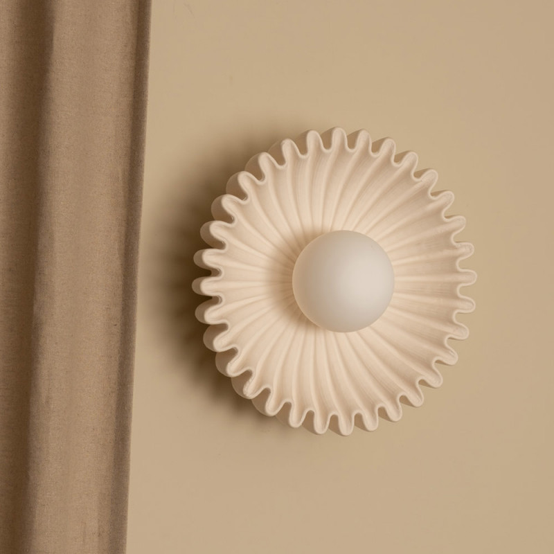 APPLIQUE OSTRO ECRU CERAMIC  by Simone & Marcel