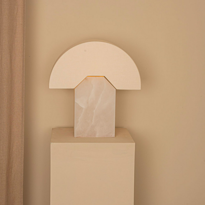 LAMPE DE TABLE EDNA WHITE by Simone & Marcel