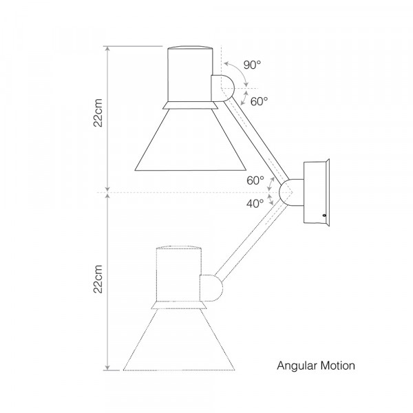 APPLIQUE TYPE 80 W2 by Anglepoise 18200